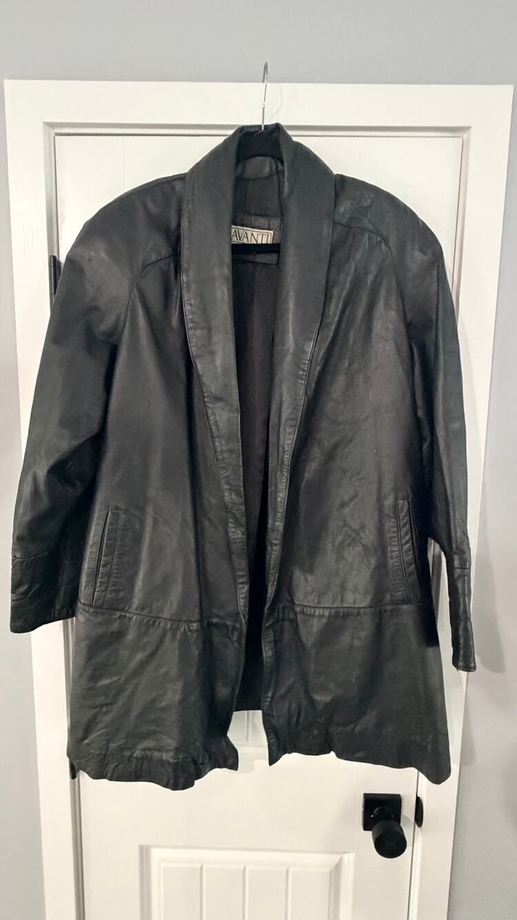 Vintage Avanti Leather Jacket: Glove Soft Genuine Leather Size Medium